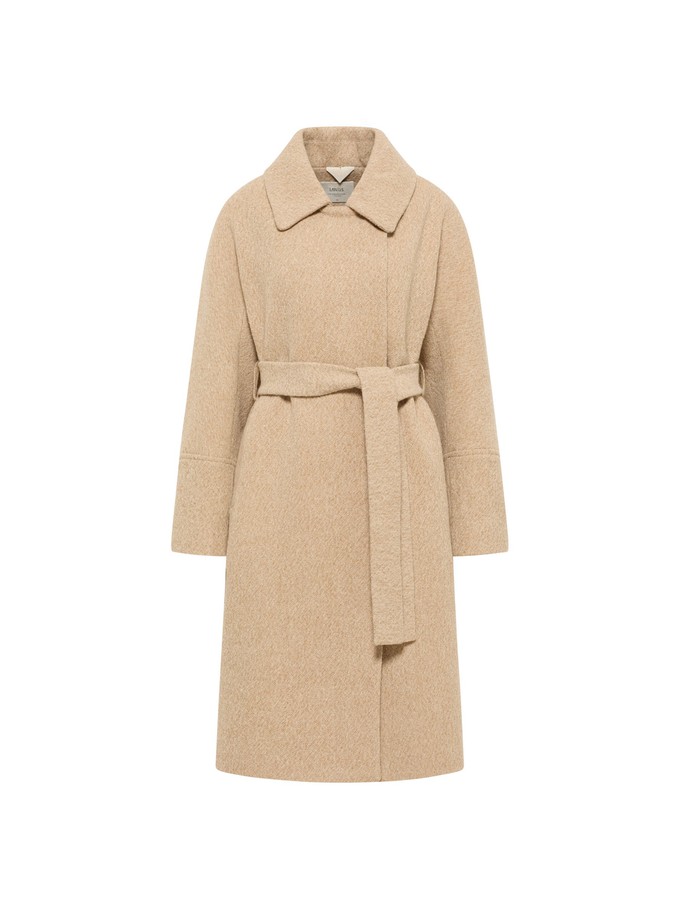 Coat with tie belt from LANIUS