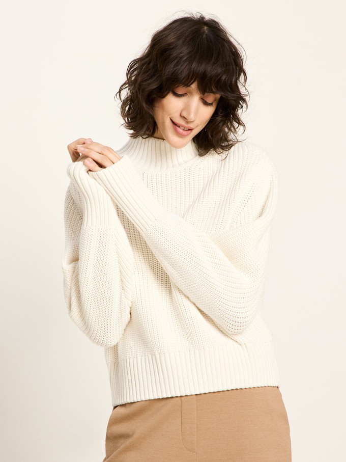 Chunky knit sweater (GOTS) from LANIUS