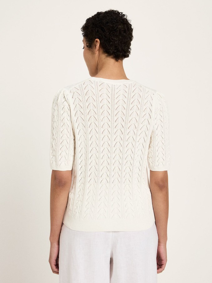 short-sleeved sweater (GOTS) from LANIUS