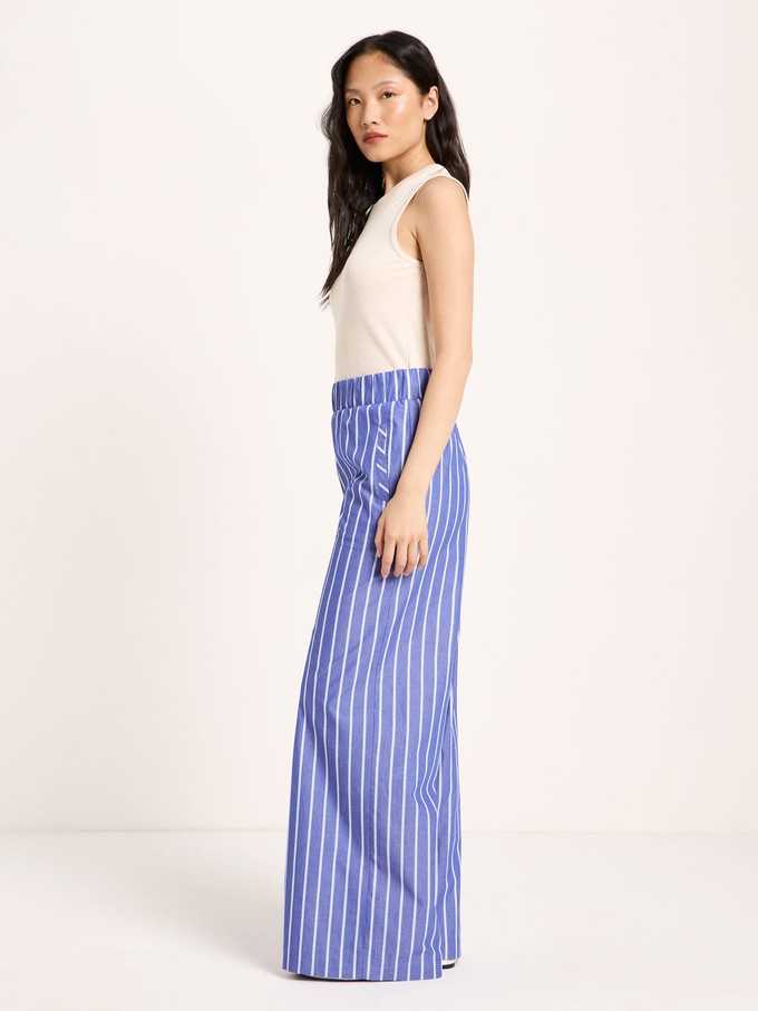 Striped trousers (GOTS) from LANIUS