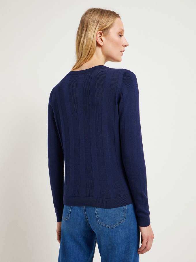 Pullover mit breiter Rippe (GOTS) from LANIUS