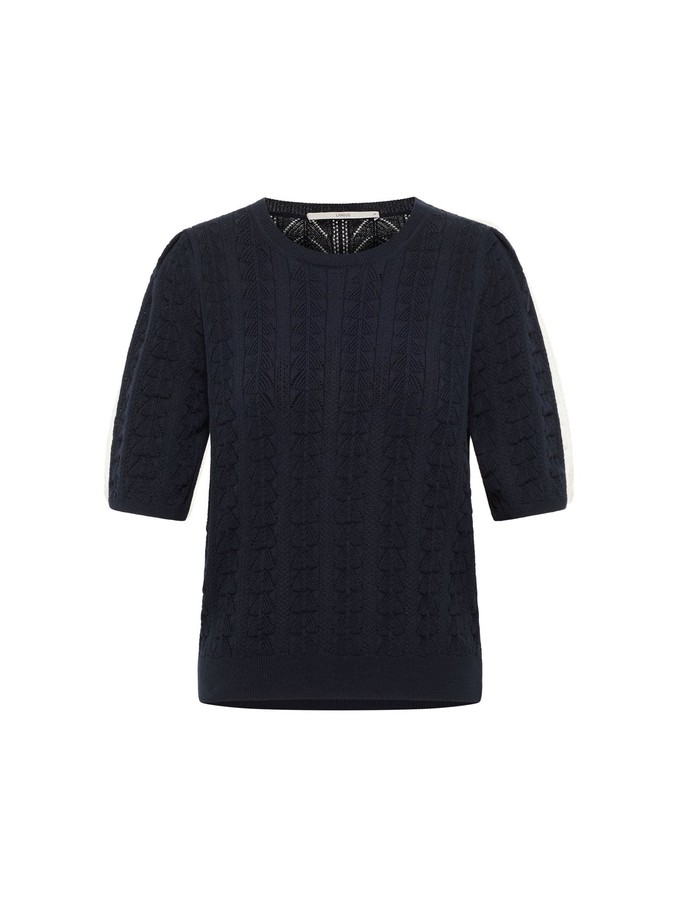short-sleeved sweater (GOTS) from LANIUS