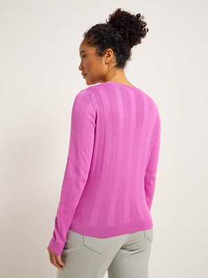 Wide rib sweater (GOTS) from LANIUS