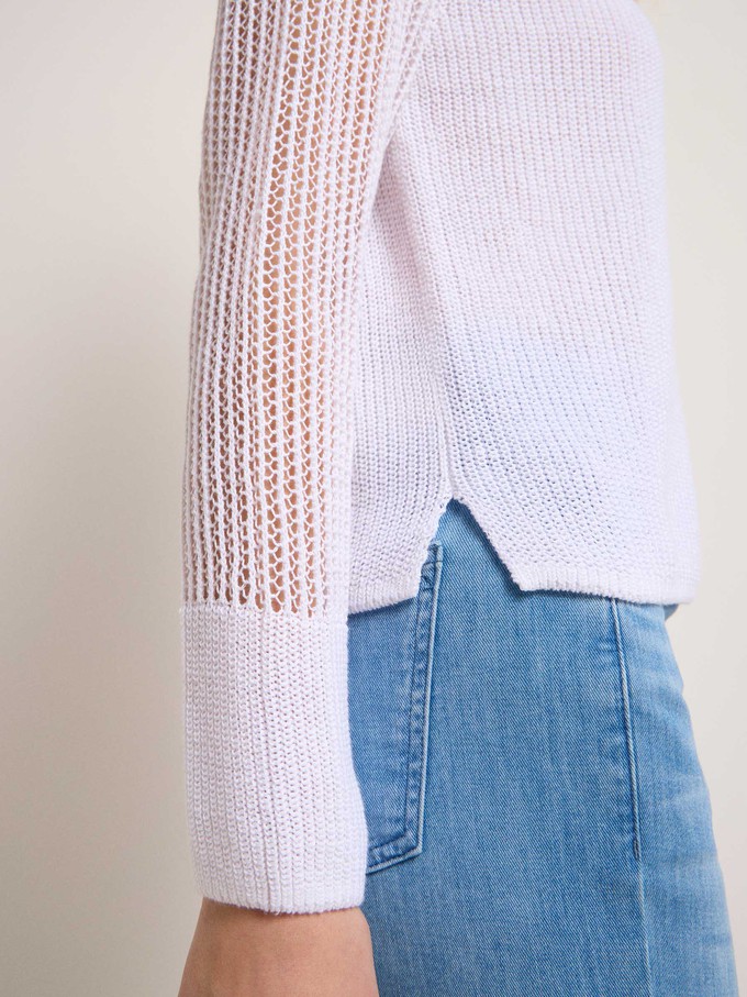 Sweater in knit mix from LANIUS