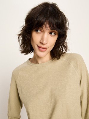 Long-sleeved raglan shirt (GOTS) from LANIUS