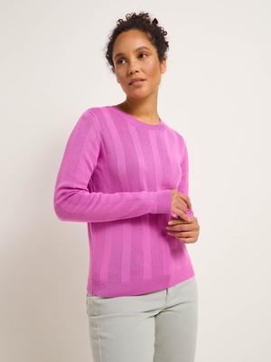 Wide rib sweater (GOTS) from LANIUS