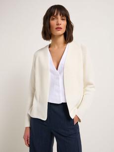 Open knit cardigan (GOTS) via LANIUS