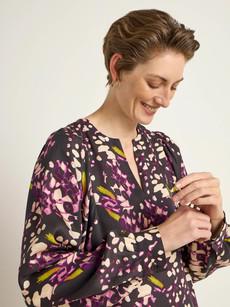 Dress with ruffles via LANIUS