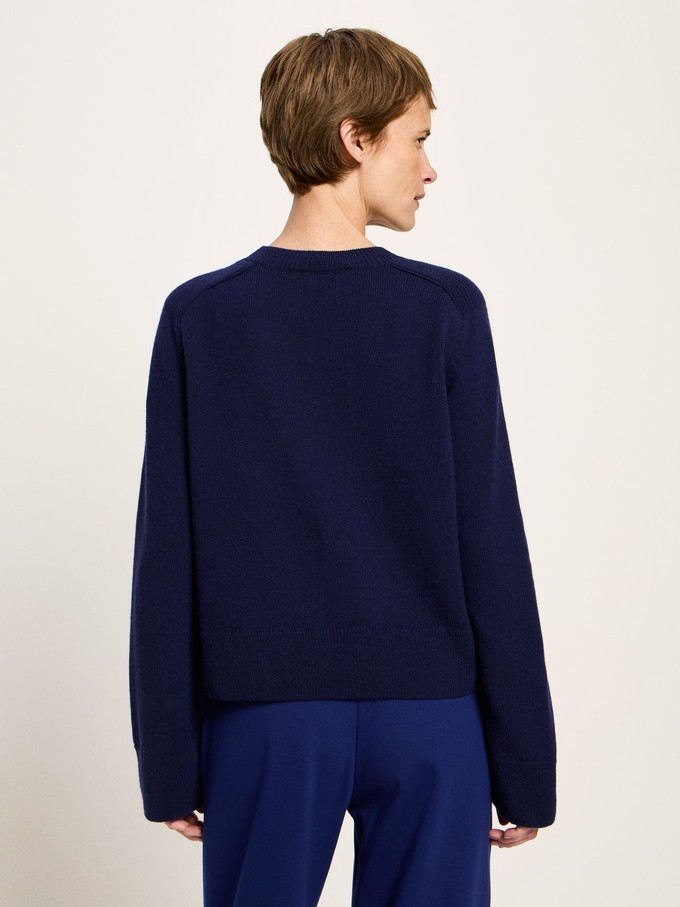 Cropped sweater (GOTS) from LANIUS