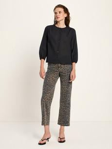 3/4 sleeve blouse with structure via LANIUS