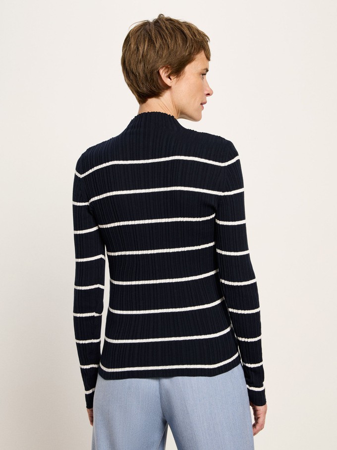 Ribbed sweater (GOTS) from LANIUS
