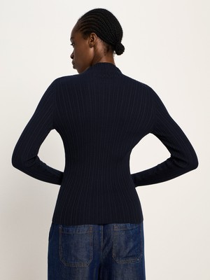 Ribbed sweater (GOTS) from LANIUS