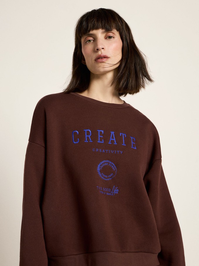Statement sweatshirt (GOTS) from LANIUS