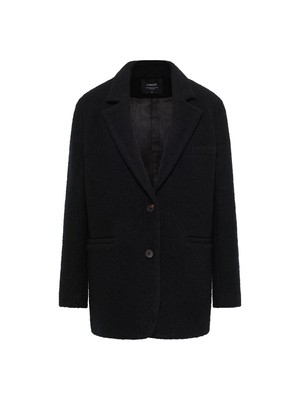 Boucle blazer coat (GOTS) from LANIUS