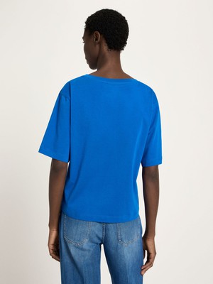 V-neck shirt (GOTS) from LANIUS