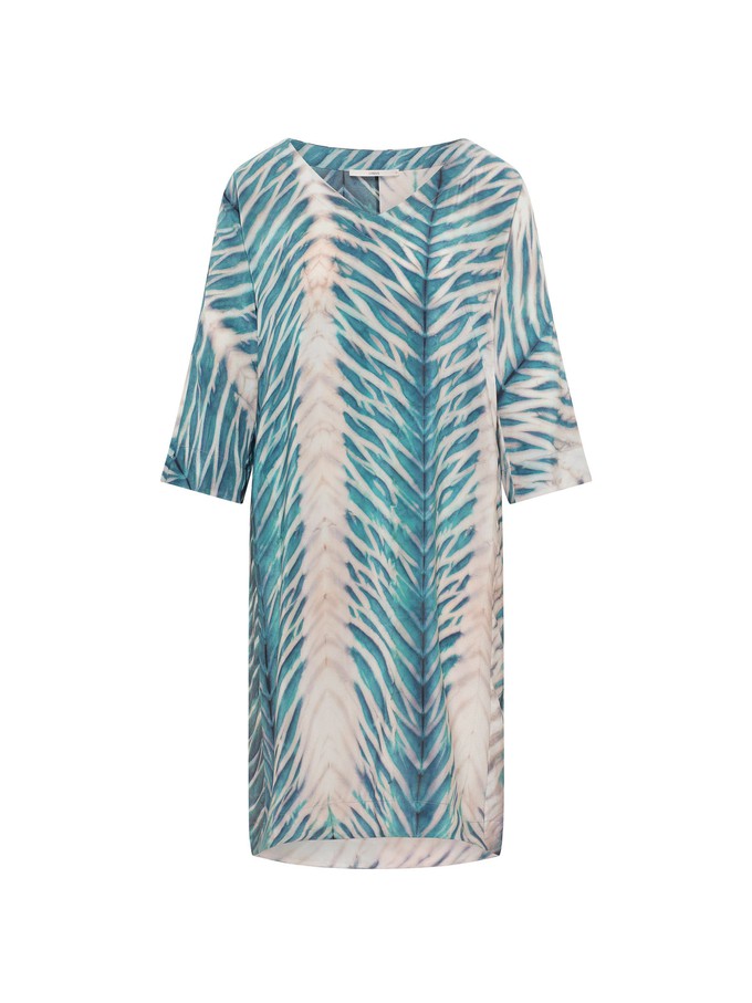 Silk dress print Tabu from LANIUS