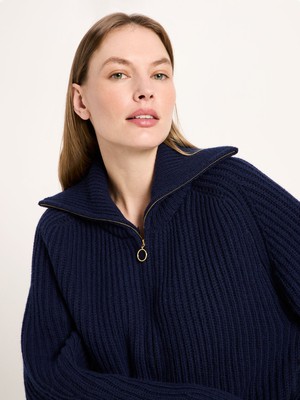 Ribbed Cardigan (GOTS) from LANIUS