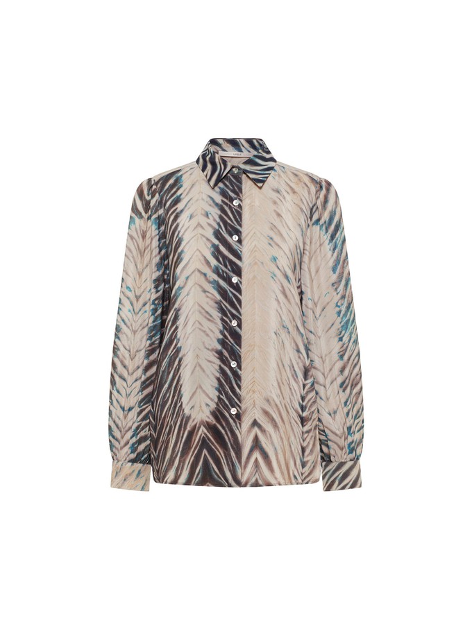Silk blouse print Tabu from LANIUS