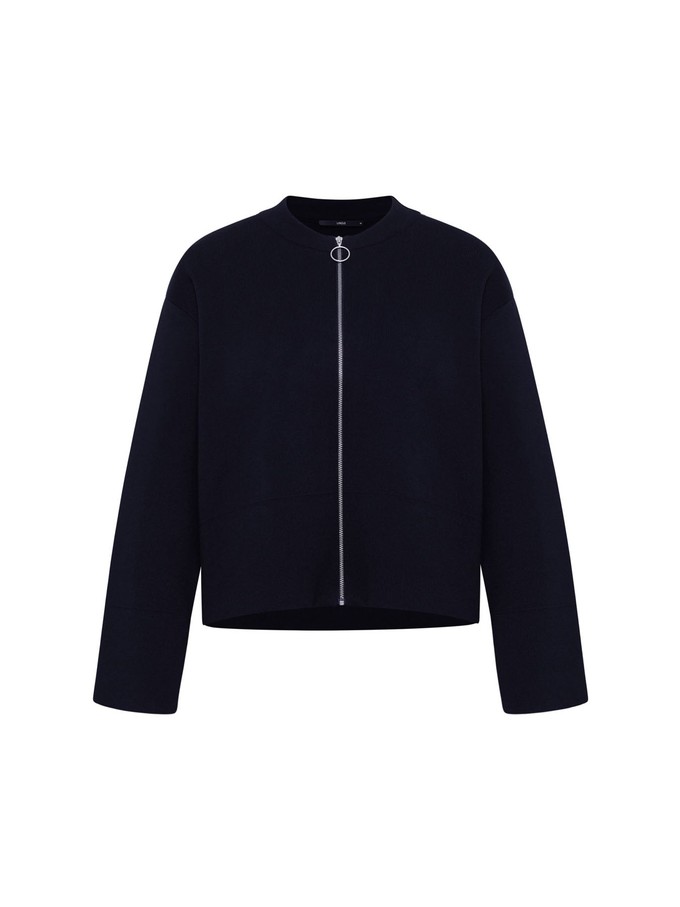 Cardigan with zipper (GOTS) from LANIUS