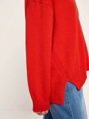 V-neck sweater (GOTS) from LANIUS