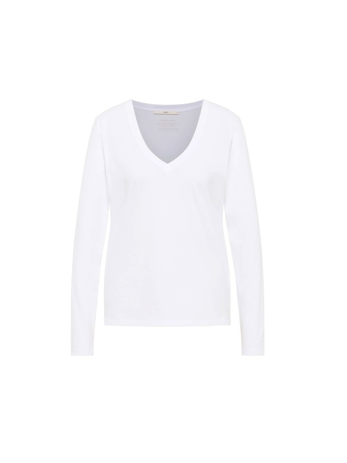 V-neck shirt (GOTS) from LANIUS