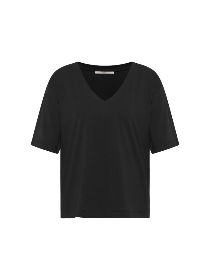 V-neck shirt (GOTS) from LANIUS
