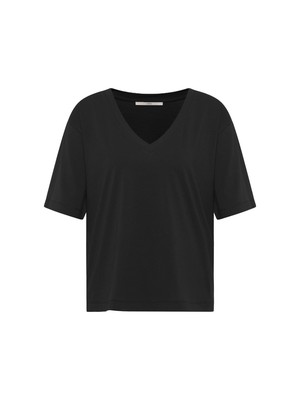 V-neck shirt (GOTS) from LANIUS