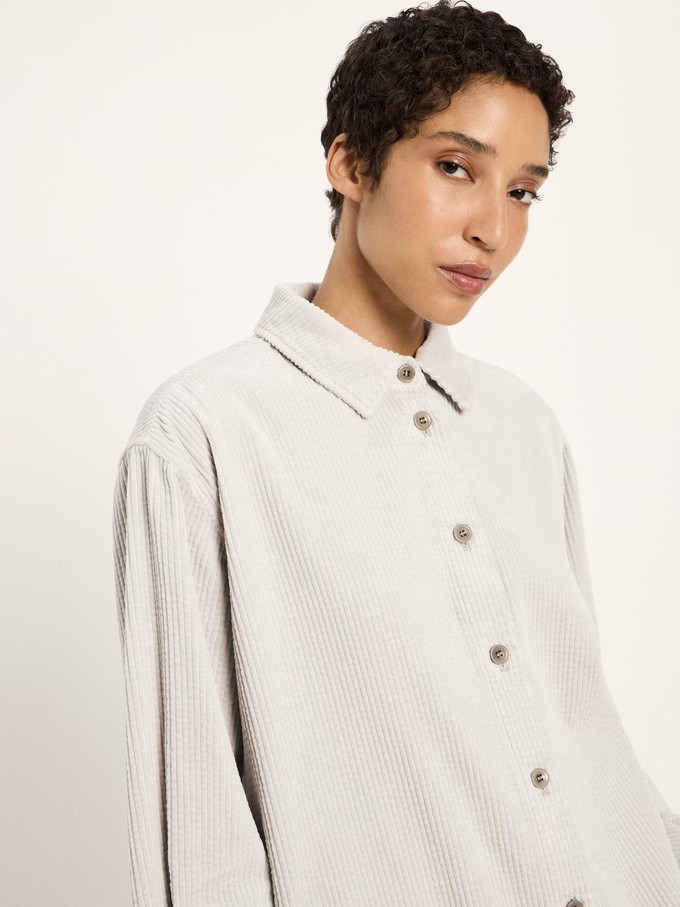 Corduroy shirt (GOTS) from LANIUS