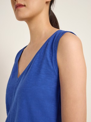 V-neck top (GOTS) from LANIUS