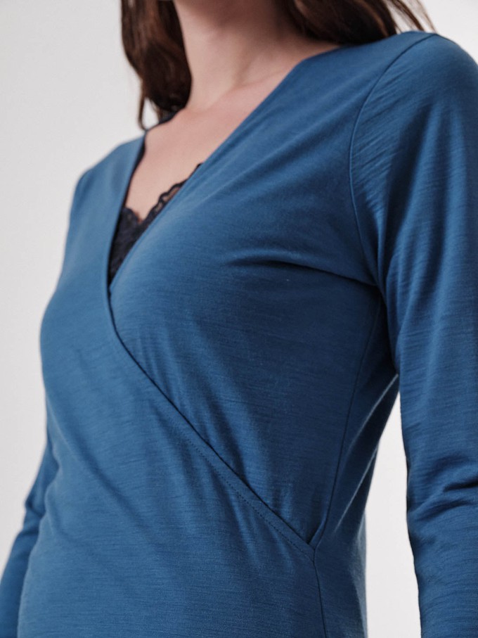 Wrap-around shirt from LANIUS