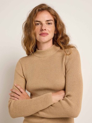 Stand-up collar sweater (GOTS) from LANIUS