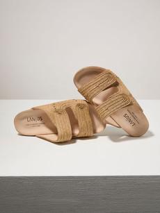 Raffia mules via LANIUS