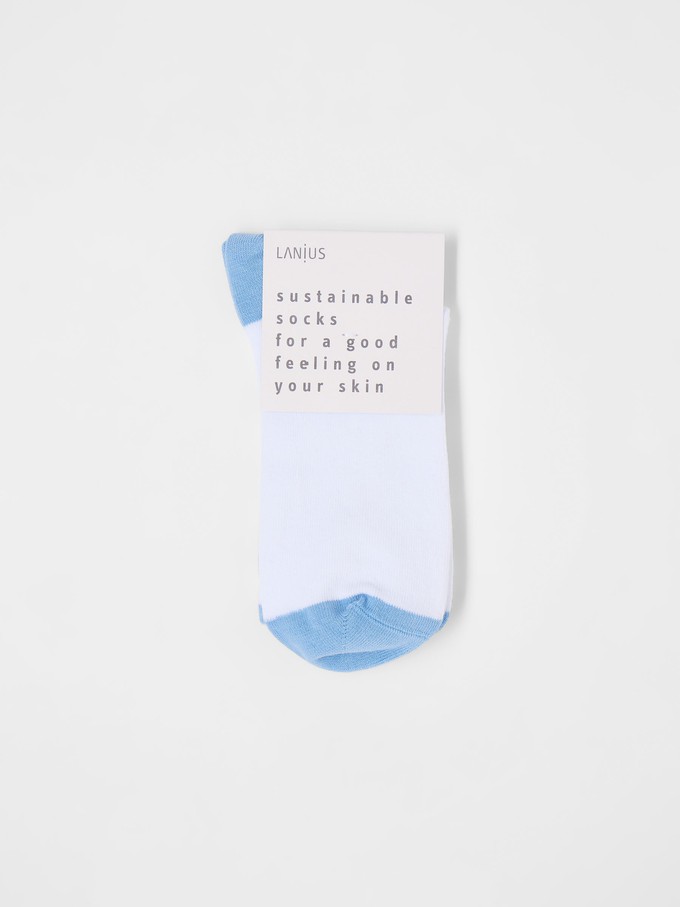 Colourblock socks (GOTS) from LANIUS