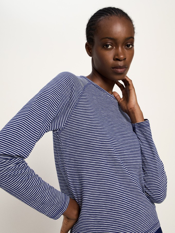 Long-sleeved raglan shirt (GOTS) from LANIUS