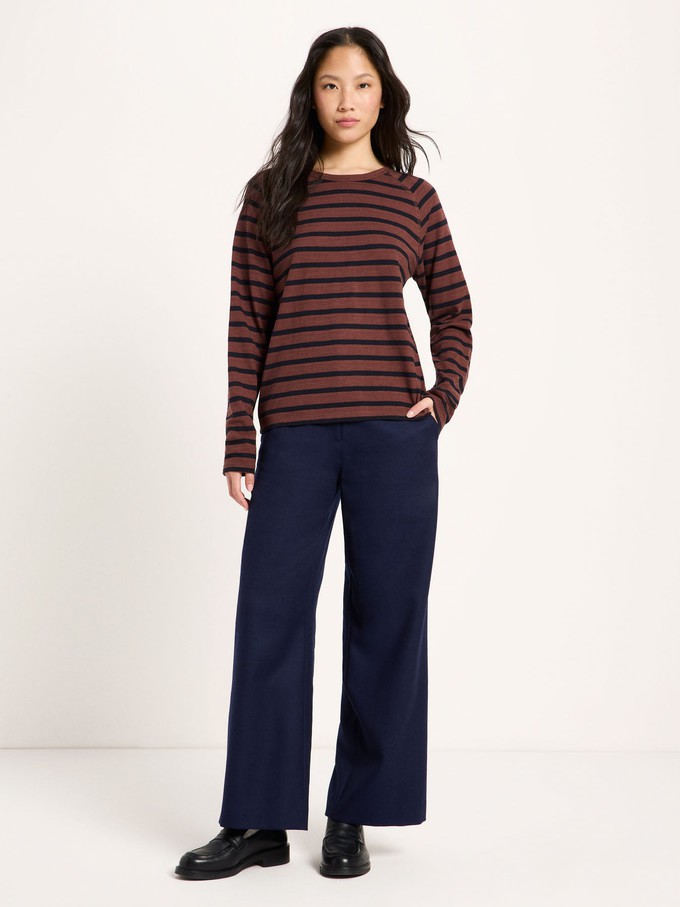 Long-sleeved raglan shirt (GOTS) from LANIUS