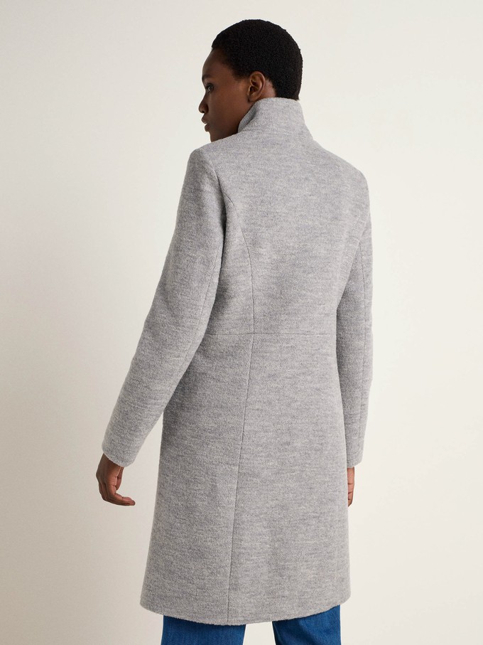 Walk coat with stand-up collar (GOTS) from LANIUS