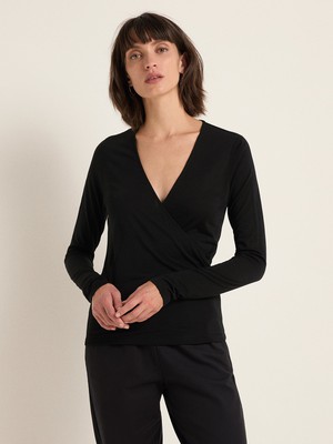 Wrap-around shirt from LANIUS