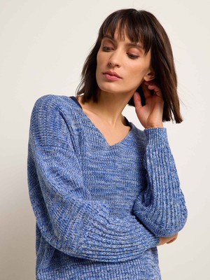 Sweater with structural details (GOTS) from LANIUS