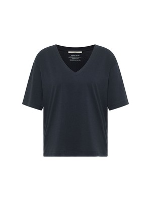 V-neck shirt (GOTS) from LANIUS
