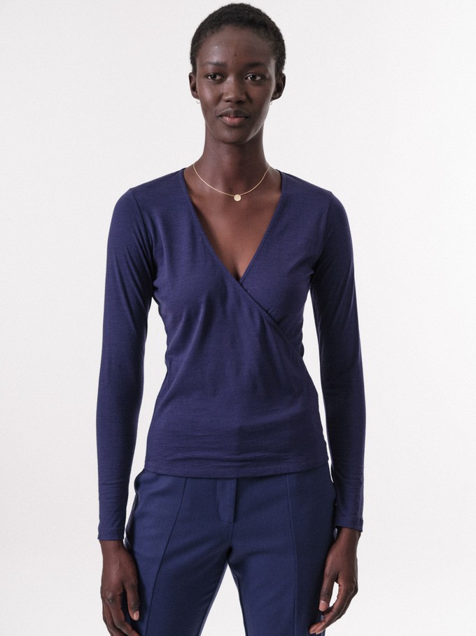 Wrap-around shirt from LANIUS