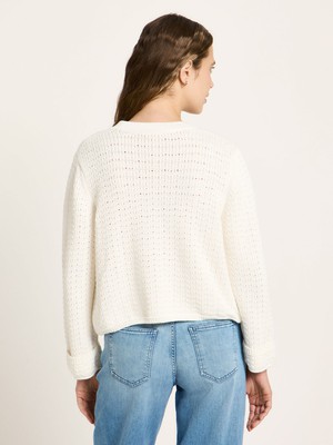 Textured cardigan (GOTS) from LANIUS