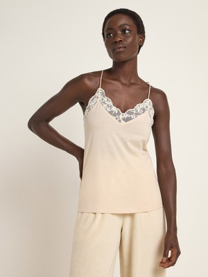 Top with lace (GOTS) from LANIUS