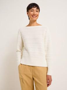 Submarine sweater with structure (GOTS) via LANIUS