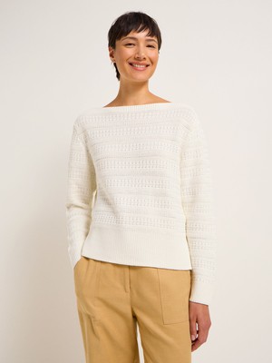 Submarine sweater with structure (GOTS) from LANIUS