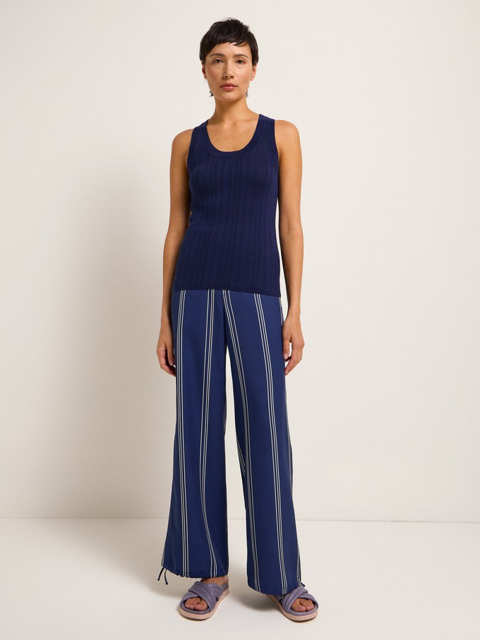 Rib knit top (GOTS) from LANIUS