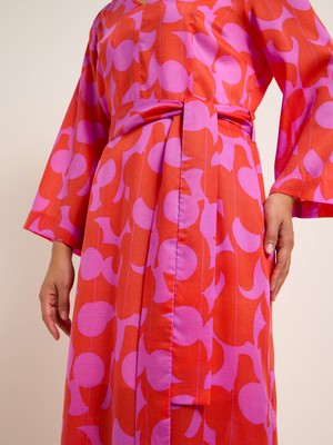 Midi Dress Print Graphic Dots from LANIUS