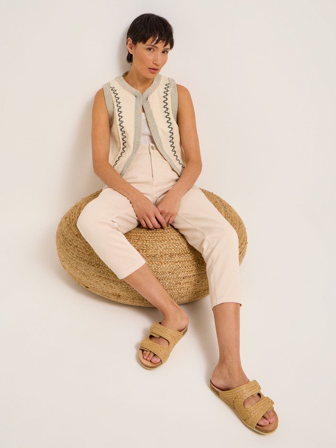 Raffia mules from LANIUS