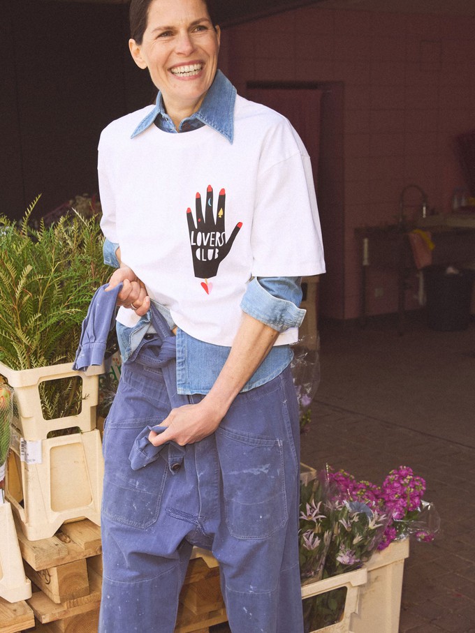 Oversized Statement T-Shirt (GOTS) from LANIUS
