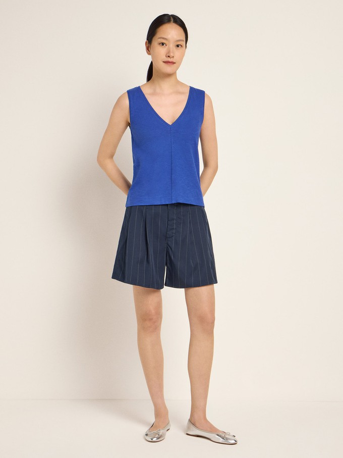 V-neck top (GOTS) from LANIUS