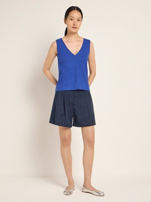 V-neck top (GOTS) from LANIUS